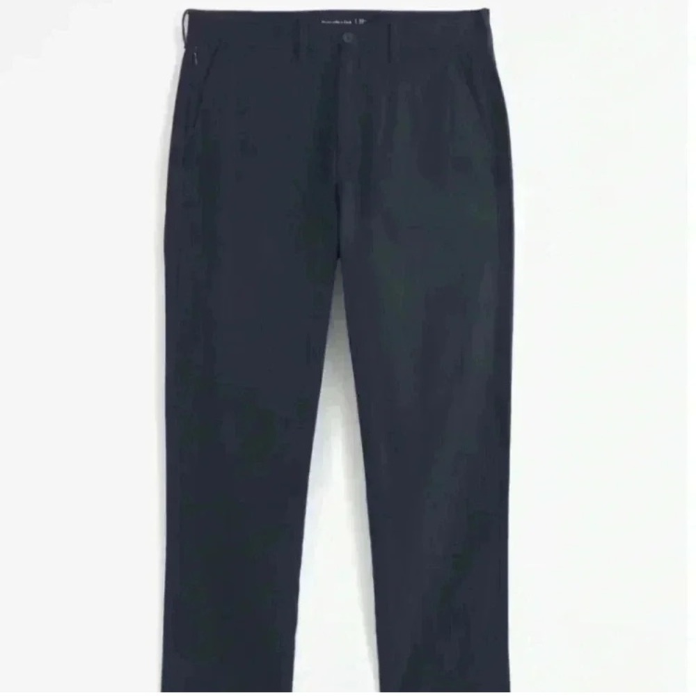 Abercrombie and Fitch Slim Taper Stretch Pants Size XXL Navy Blue